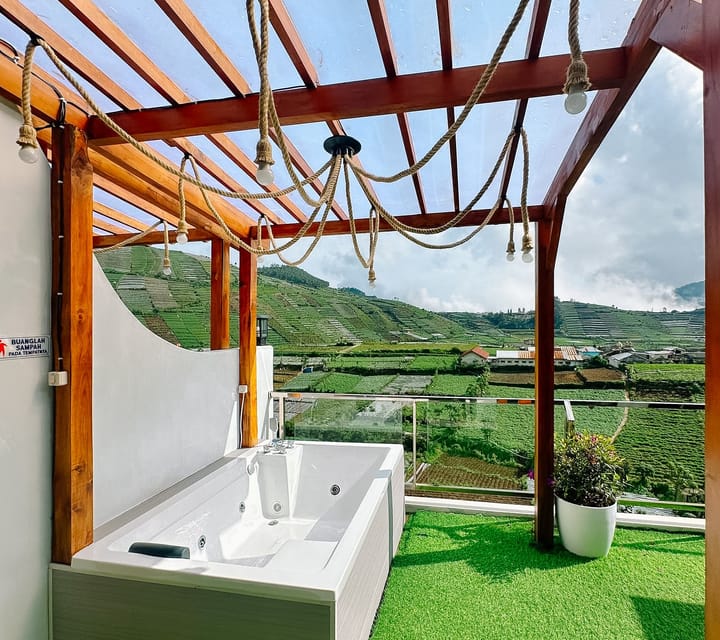 Villa Jakuzi view kebun ~Arunika Villa Diamond