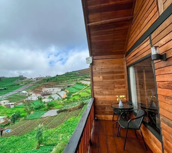Cabin Dieng dekat bukit Skoter  AlviDringo syariah