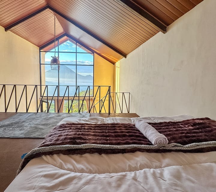 Cottage view gunung sindoro ~ Zamrud Cottage