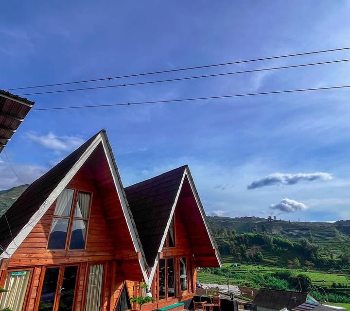  Cabin Wawa zd dieng dekat pintu langit Rowojali 1